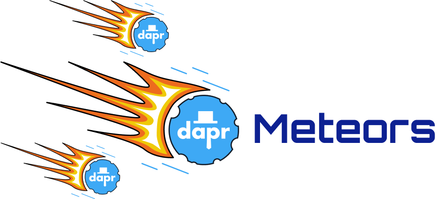 Dapr Meteors Logo